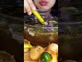 EATING SPICY PANI PURI