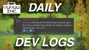 Daily Dev Logs?!?!