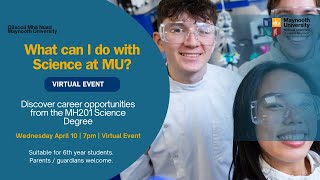 What can I do  with Science at Maynooth University?