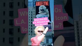 #Actress #Icon #celebrity #Famous #billboard #Angelyne #Blonde #80s