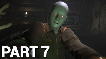 ALIEN ISOLATION WALKTHROUGH PART 7 - FLAMETHROWER FUN !