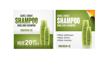 TUTORIAL COREL DRAW // COMO CRIAR UM BANNER PARA INSTAGRAM  // COREL SNAKE