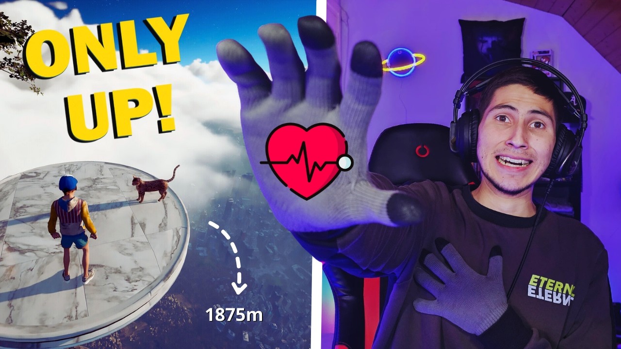 Casi Me Da Un INF4RT0 Jugando ONLY UP | Slowly