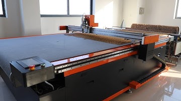 Fabric Cutting machine | CNC Digital cutting machine cut fabric | Driven rotary knife cutter