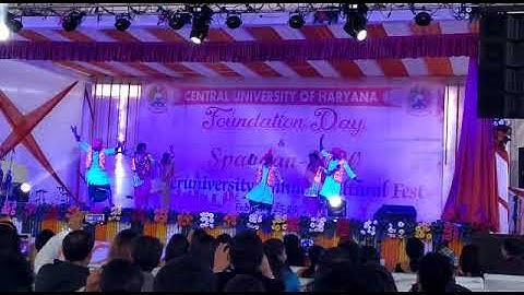 CUH Convocation 2020 Punjabi dance (plazzo song) by CUHins moments part-2 #programmecuh #cuh#haryana