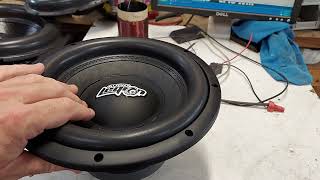 Audio Legion 10" D4 Javelin Series Subwoofer Review - CLOSEOUT PRICES! 1.5" p-p @ 300wrms rated screenshot 3