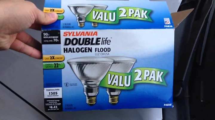 Sticking with Halogen Outdoor Flood Lights PAR38