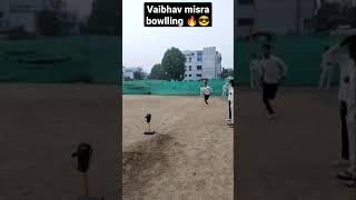 Vaibhav Mishra Bowling Action