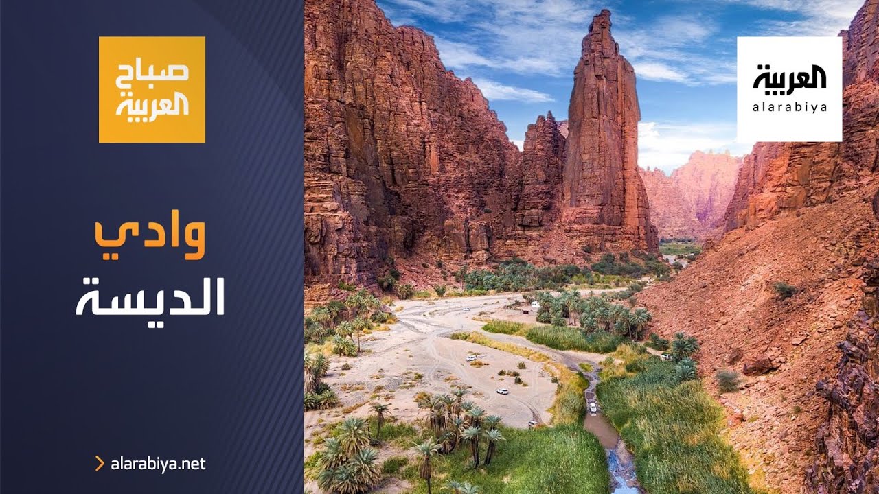 جولة صباح العربية في وادي الديسة بالمملكة العربية السعودية يوتيوب