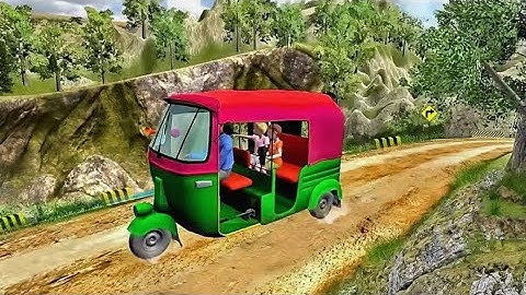 Mountain Auto Tuk Tuk Rickshaw: new game2019 Android game play: