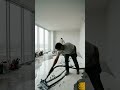 I made a Luxury White and Black Epoxy Floor #epoxyfloor #renovation #housedecor #diy #asmr