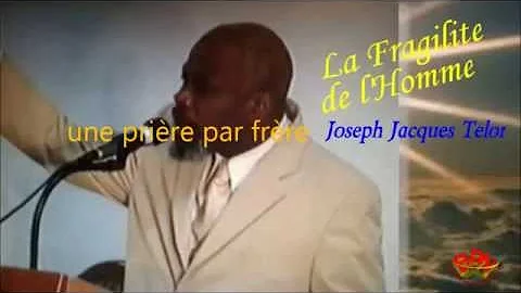 Prire par frre Joseph Jacques Telor