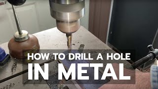 How to Drill a Hole in Metal (1/4" Steel)