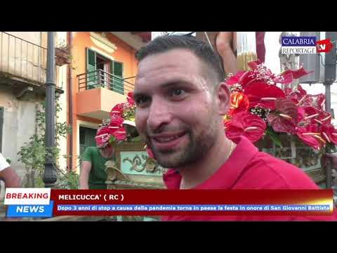 Melicuccà dopo 3 anni di stop per la pandemia torna la festa in onore