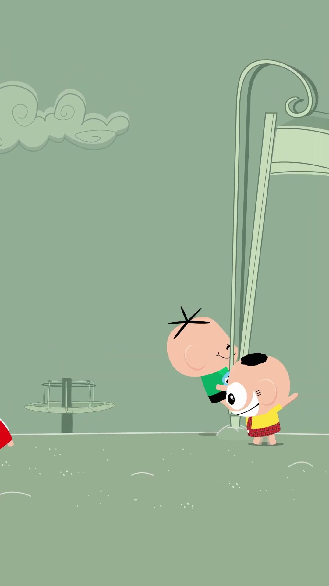 Oh, Jimmy Five. Always causing trouble at the park! ? #MonicaToy #shorts