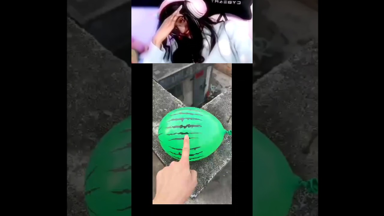 Colorful Balloon Drop – Viral Short