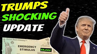 SHOCKING! Second Stimulus Check Update: Trump & Pelosi AGREE - $2,000 Checks - Dec 23rd