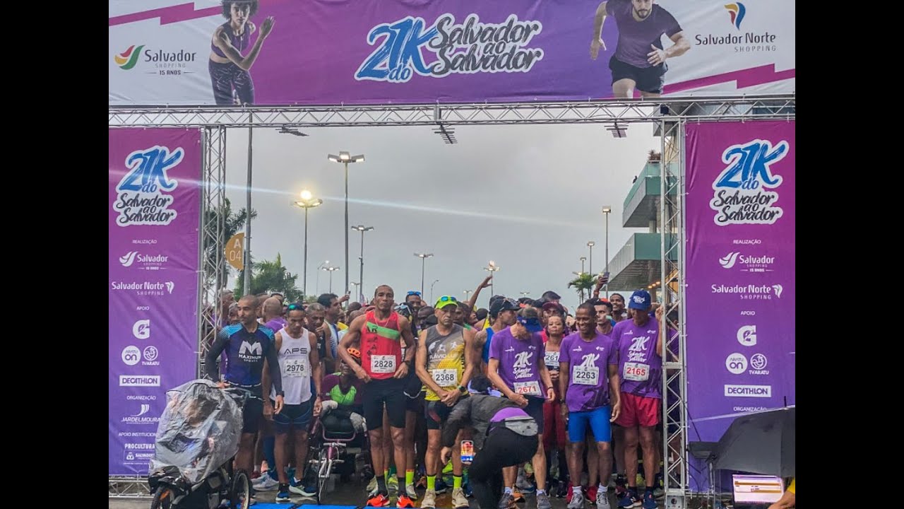 MEIA MARATONA DO SALVADOR AO SALVADOR YouTube
