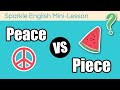 Understanding Peace and Piece