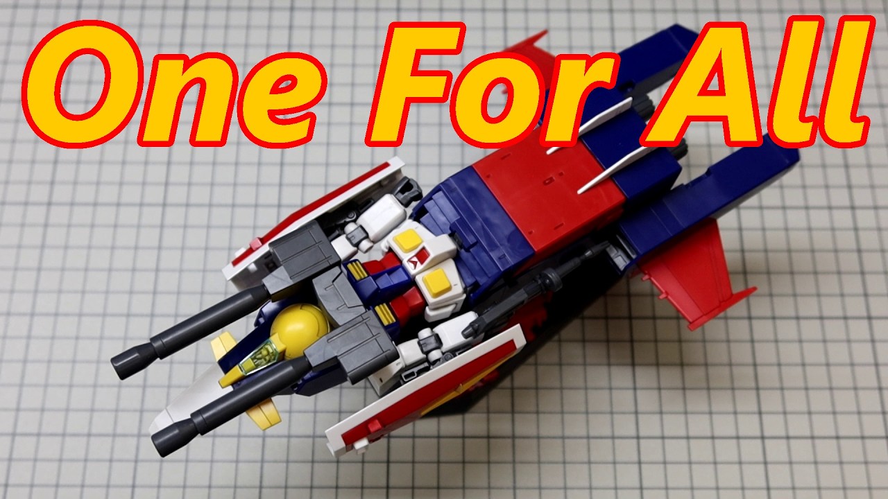 G-Armor 'G-Fighter + RX-78-2 Gundam' HGUC 1/144 : One For All by
