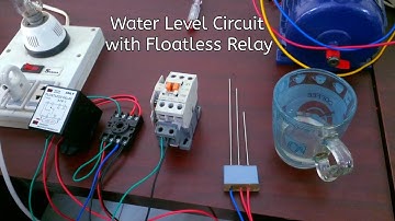 Floatless Relay Connection|Floatless Relay wiring Diagram| Water level circuit with Floatless Relay.