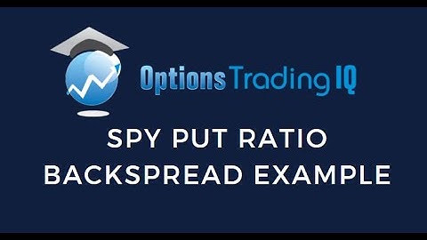 SPY Put Ratio Backspread Example