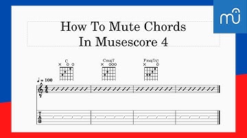 How To Mute Chord Symbols In Musescore 4