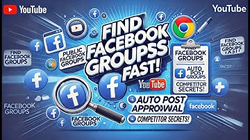How to Find Facebook Groups with Auto Post Approval & Competitor Insights!