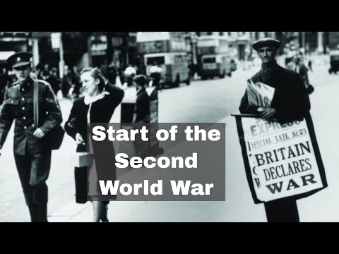 3Rd September 1939: Second World War Officially Begins As France And Britain Declare War On Germany