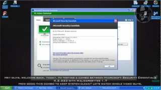 Microsoft Security Essentials with Malwarebytes Pro - Test with more links