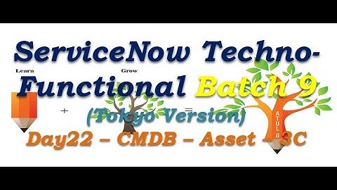 Batch 9 | Day 22 | CMDB - Asset  - 3C || Tokyo #Shorts #Short