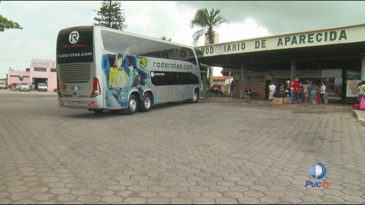 Veja a situação do terminal rodoviário de Aparecida de Goiânia que precisa de manutenção
