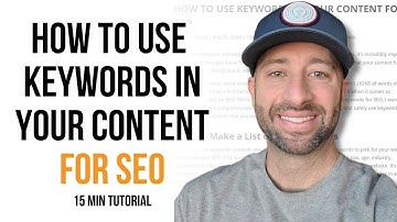 How to Use Keywords in Your Content for SEO (The RIGHT Way!)