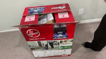 Unboxing: Hoover Power Scrub Deluxe Carpet Cleaner