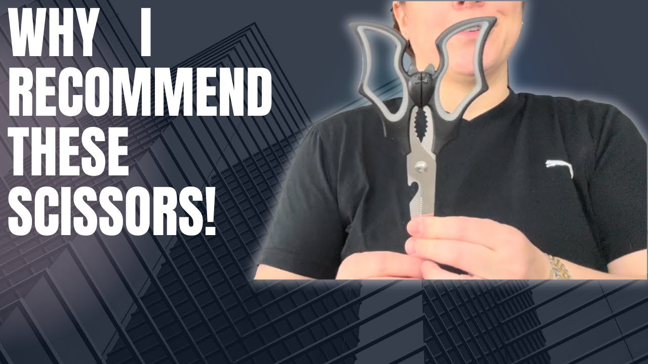 Review of Kitchen Bat Scissors - YouTube