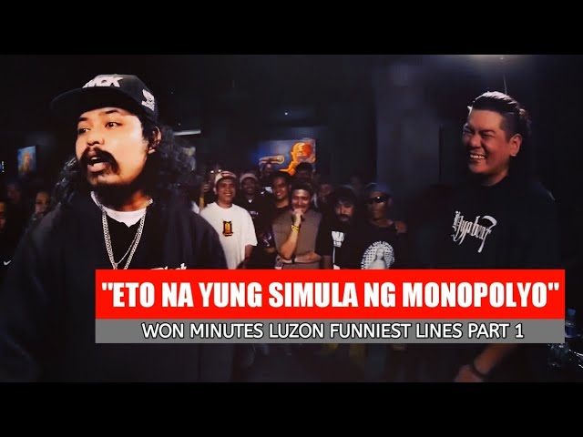 Fliptop - Won Minutes Luzon Funniest Lines/Moments Part 1 class=