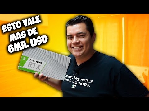 ¡La tarjeta quadro más poderosa y cara del mundo! RTX Quadro 8000 en mis manos.