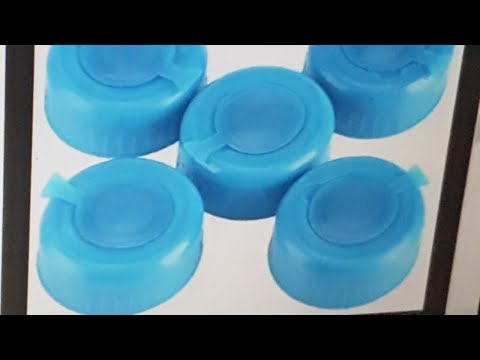 غطاء قنينة المياه المعدنية الذي يحمل البكتيريا