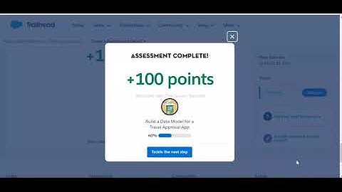 Create a Department Object | Build a Data Model for a Travel Approval App | Salesforce