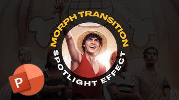 How to Make Spotlight Effect with Morph Transition | Step-by-step PowerPoint Tutorial