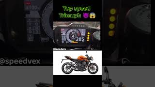Triumph Street Triple Top Speed 🔥 | 0-100 km/h & Speed Test 😱😈 Triumph Street Triple Top Speed 🔥 | 0-100 km/h & Speed Test 😱😈