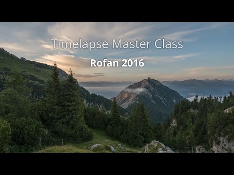 Timelapse Masterclass 2016 - Rofan Gebirge | gwegner.de