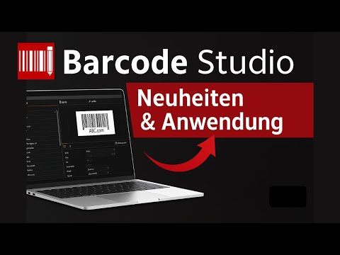 Professionelle Barcodes & Etiketten erstellen - Komplettes Barcode Studio Tutorial
