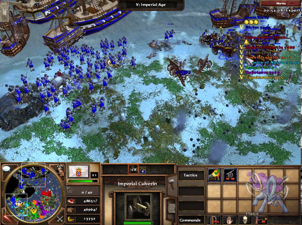 age of empires 3 unlimited population