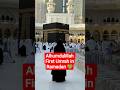 Ramadan me Pehla Umrah 🕋🌙 | Sabse Khoobsurat Tohfa | @Ruhisdiary06 #shorts #viral #makkah #ksa