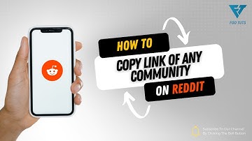 HOW TO COPY LINK OF ANY COMMUNITY ON REDDIT