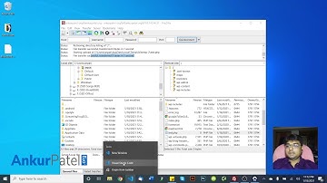 Use FileZilla & Set VScode as default editor - Live Demo - Hindi