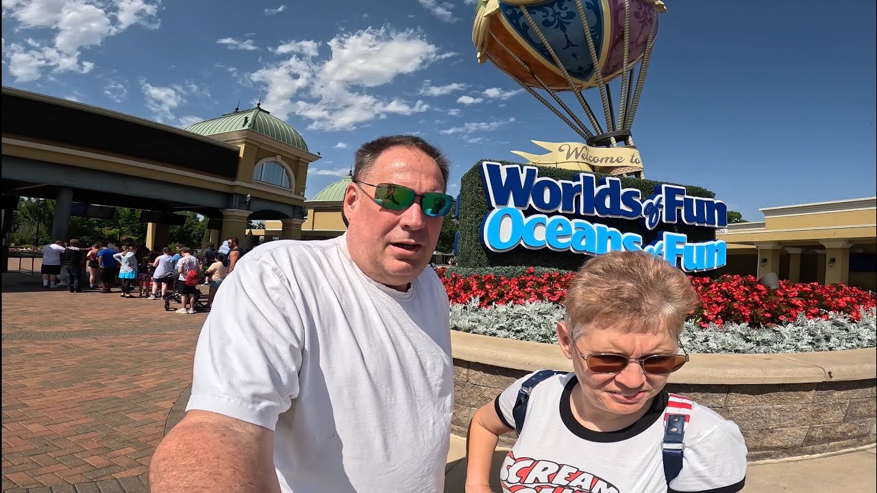 Quick visit to Six Flags Kansas City YouTube