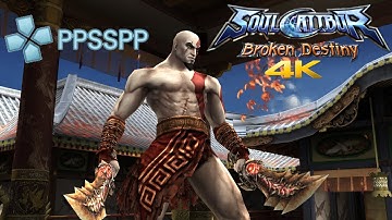 PPSSPP 1.11.3 | Soulcalibur Broken Destiny 4K 60FPS UHD | PSP Emulator Gameplay