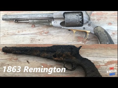 Gun Restoration, 1863 Remington Black Powder Revolver